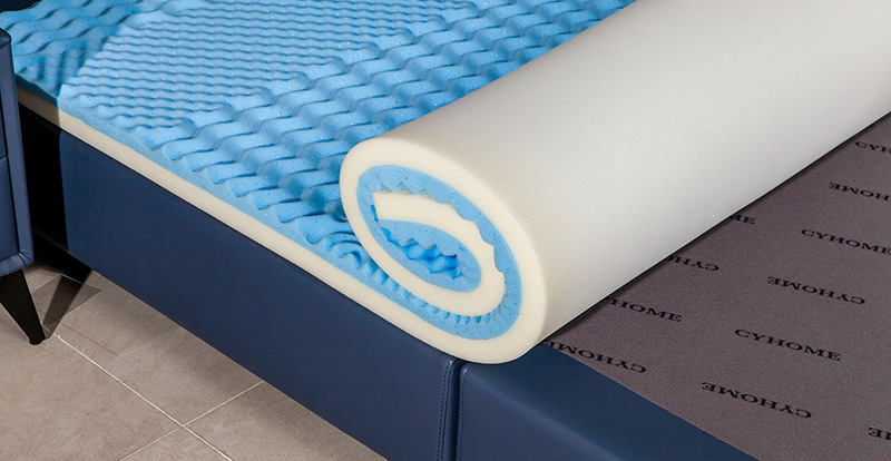 Gel Memory Foam-NJ40 Blue Összenyomható és feltekerhető táska